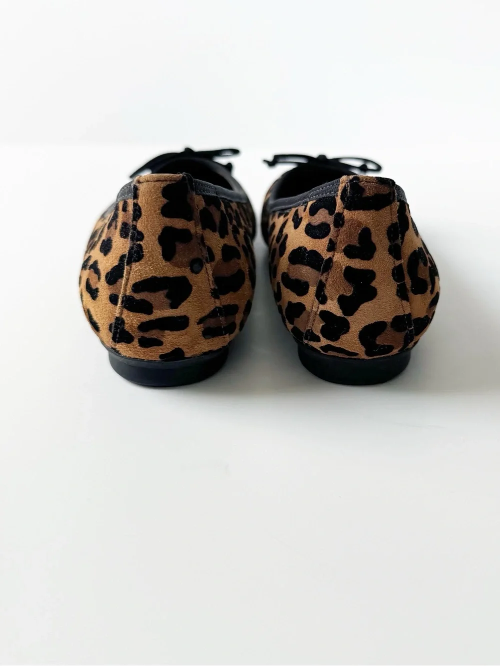 PAUL GREEN Ursula Ballet Flat Sisal Leo Velvet Animal | US 7
